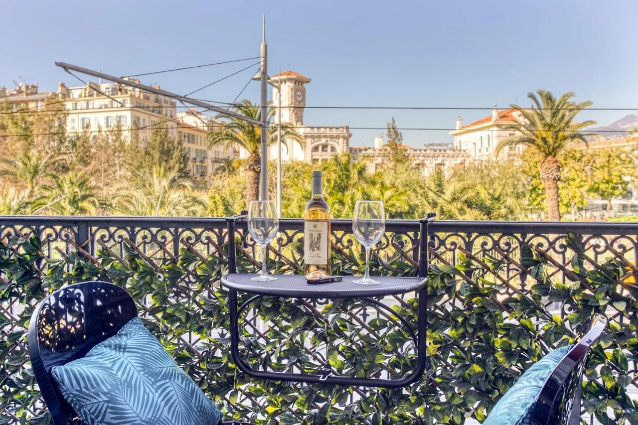 Le Jean Jaures - Refait A Neuf, Lumineux, Long Balcon, Jolie Vue, Wifi, Coeur Vieux-Nice Apartamento