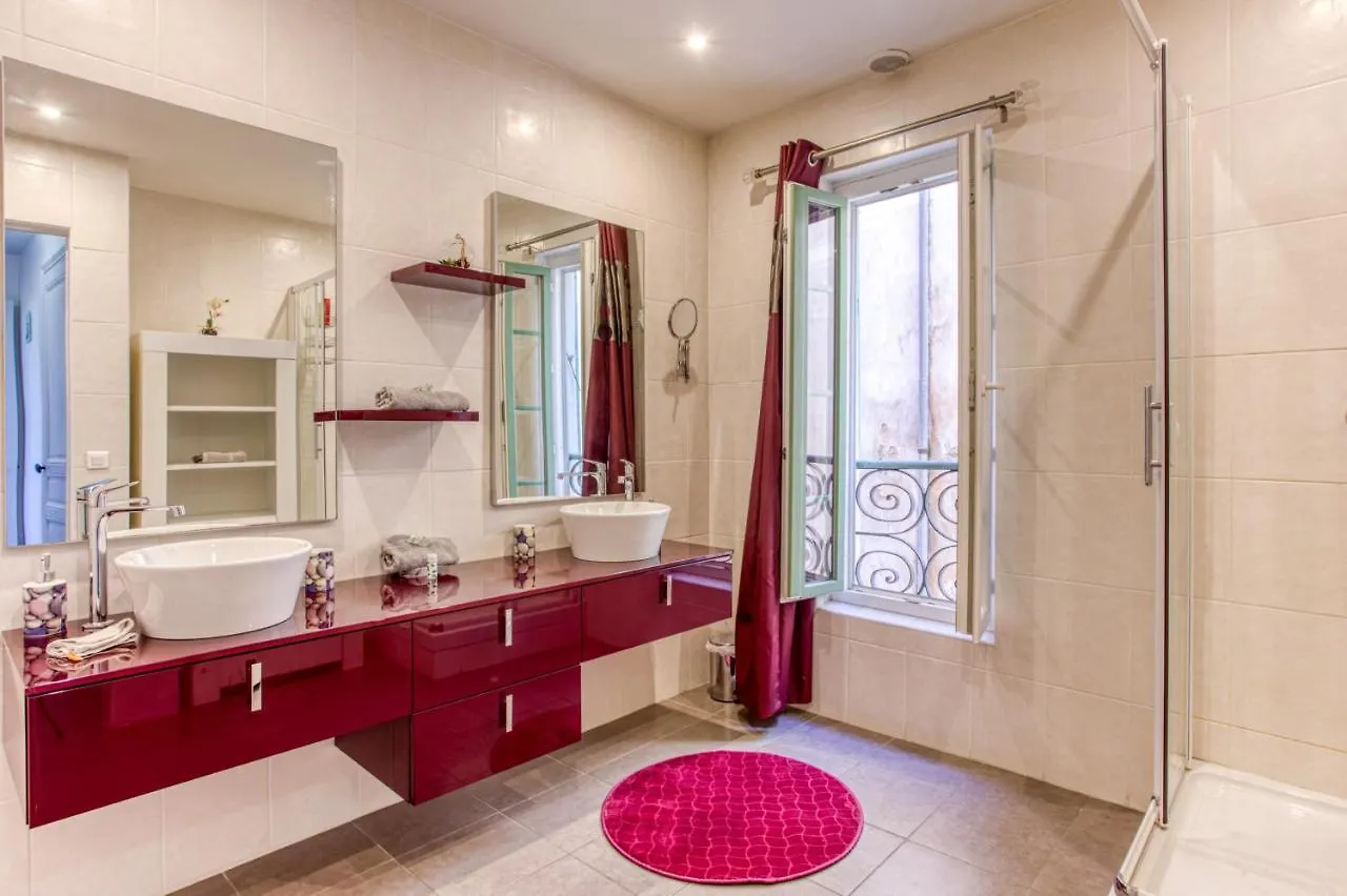 Apartmán Le Jean Jaures - Refait A Neuf, Lumineux, Long Balcon, Jolie Vue, Wifi, Coeur Vieux-Nice 0*, Nice Francie