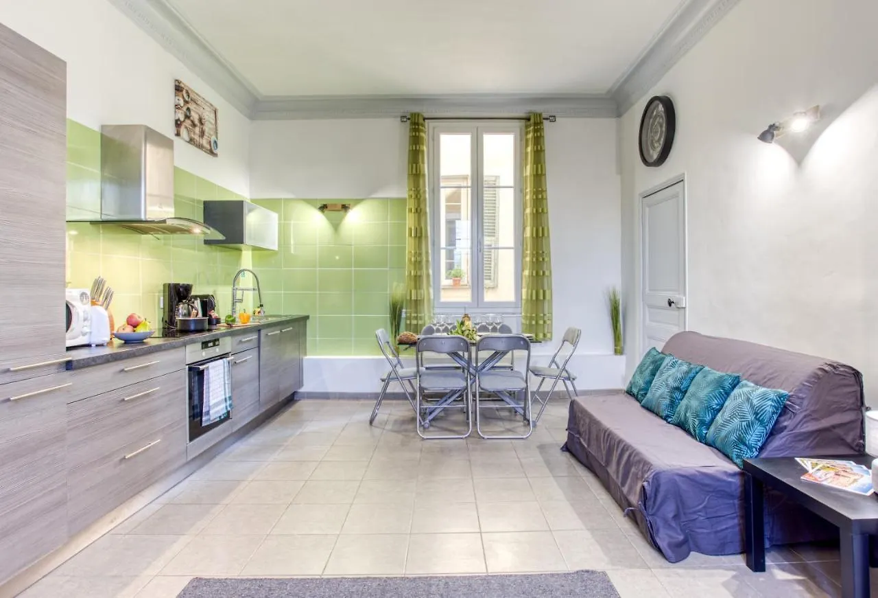 Le Jean Jaures - Refait A Neuf, Lumineux, Long Balcon, Jolie Vue, Wifi, Coeur Vieux-Nice Apartamento Nice