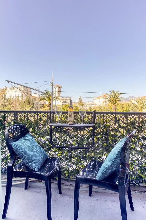 Apartmán Le Jean Jaures - Refait A Neuf, Lumineux, Long Balcon, Jolie Vue, Wifi, Coeur Vieux-Nice