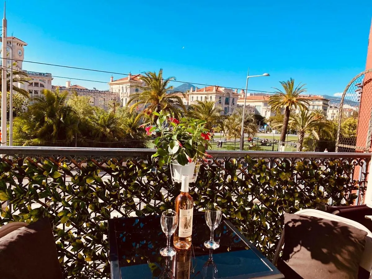 Le Jean Jaures - Refait A Neuf, Lumineux, Long Balcon, Jolie Vue, Wifi, Coeur Vieux-Nice Apartamento 0*, Nice França