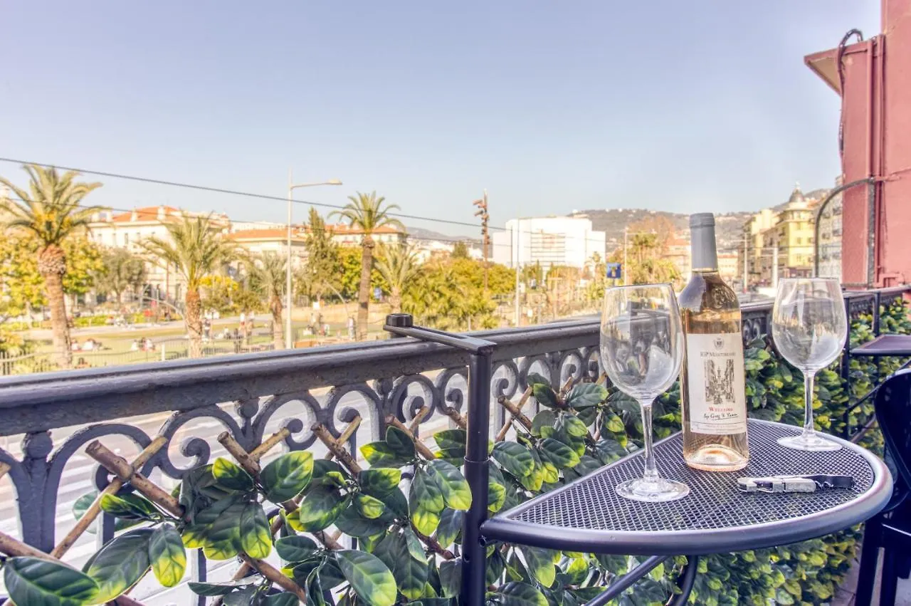 Le Jean Jaures - Refait A Neuf, Lumineux, Long Balcon, Jolie Vue, Wifi, Coeur Vieux-Nice Apartment
