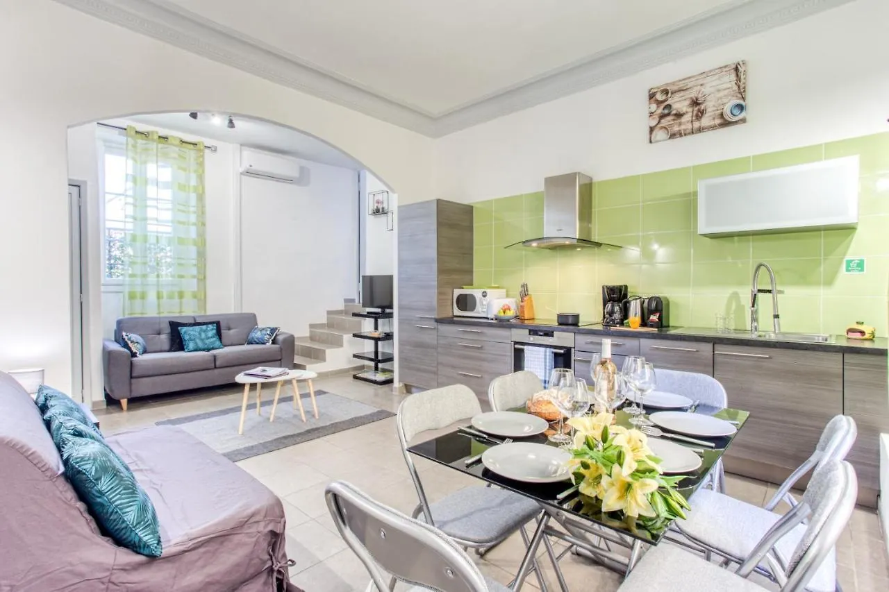 Le Jean Jaures - Refait A Neuf, Lumineux, Long Balcon, Jolie Vue, Wifi, Coeur Vieux-Nice Apartment France
