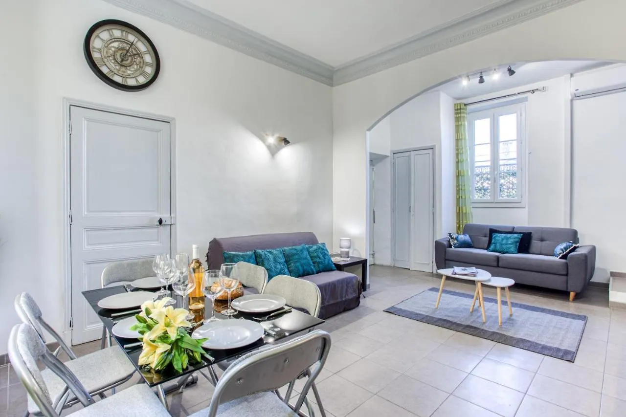 Le Jean Jaures - Refait A Neuf, Lumineux, Long Balcon, Jolie Vue, Wifi, Coeur Vieux-Nice Apartment 0*, Nice France