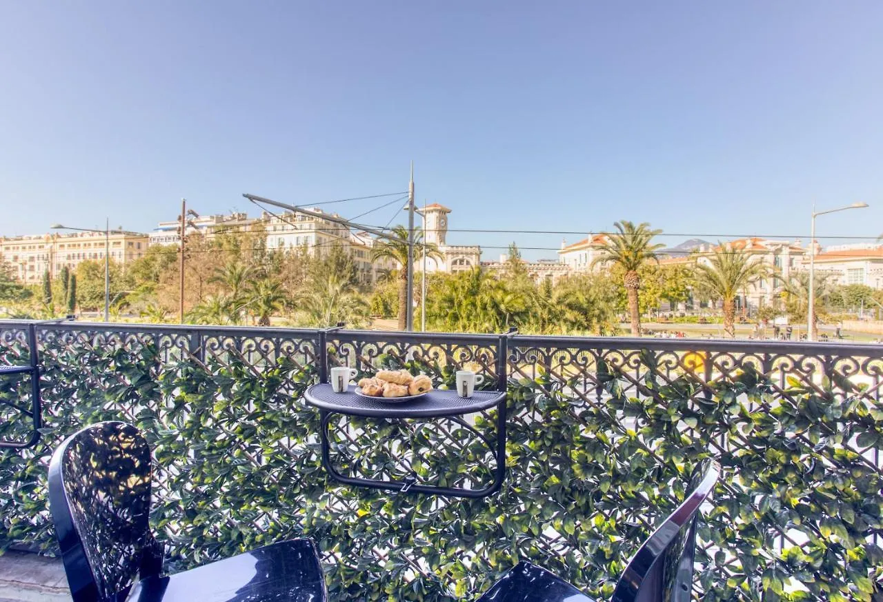 Le Jean Jaures - Refait A Neuf, Lumineux, Long Balcon, Jolie Vue, Wifi, Coeur Vieux-Nice Apartment France