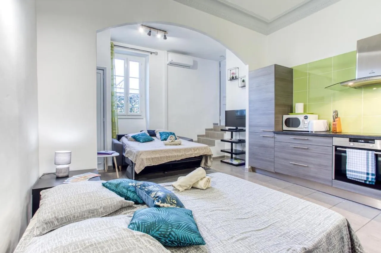 Le Jean Jaures - Refait A Neuf, Lumineux, Long Balcon, Jolie Vue, Wifi, Coeur Vieux-Nice Apartment France
