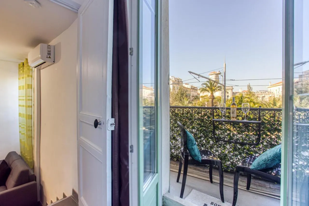 Le Jean Jaures - Refait A Neuf, Lumineux, Long Balcon, Jolie Vue, Wifi, Coeur Vieux-Nice Apartment France