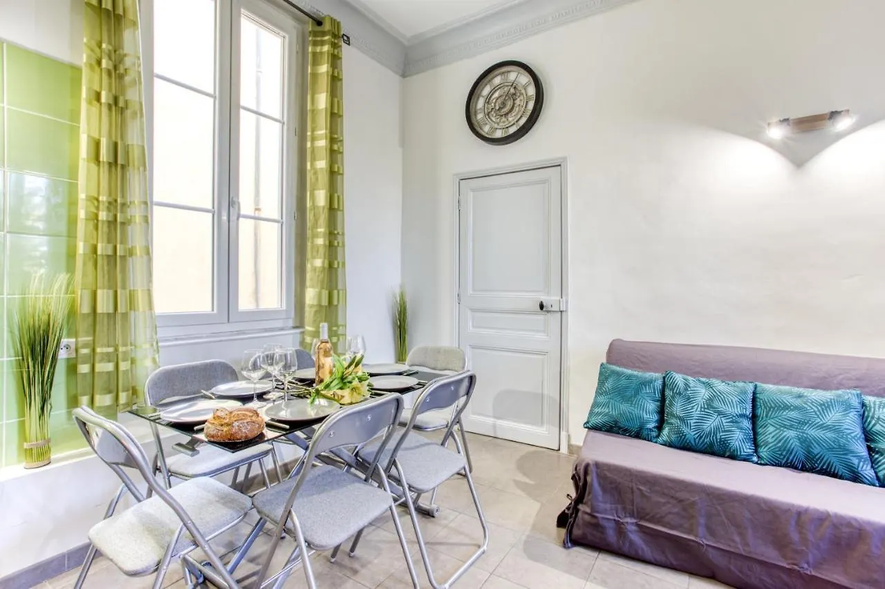 Le Jean Jaures - Refait A Neuf, Lumineux, Long Balcon, Jolie Vue, Wifi, Coeur Vieux-Nice Apartment  Nice