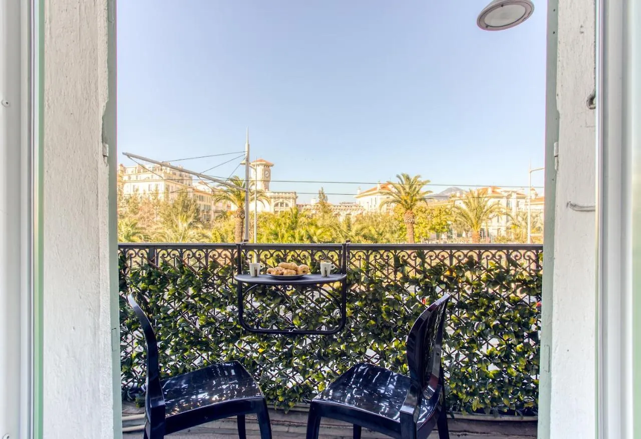 Le Jean Jaures - Refait A Neuf, Lumineux, Long Balcon, Jolie Vue, Wifi, Coeur Vieux-Nice Apartment