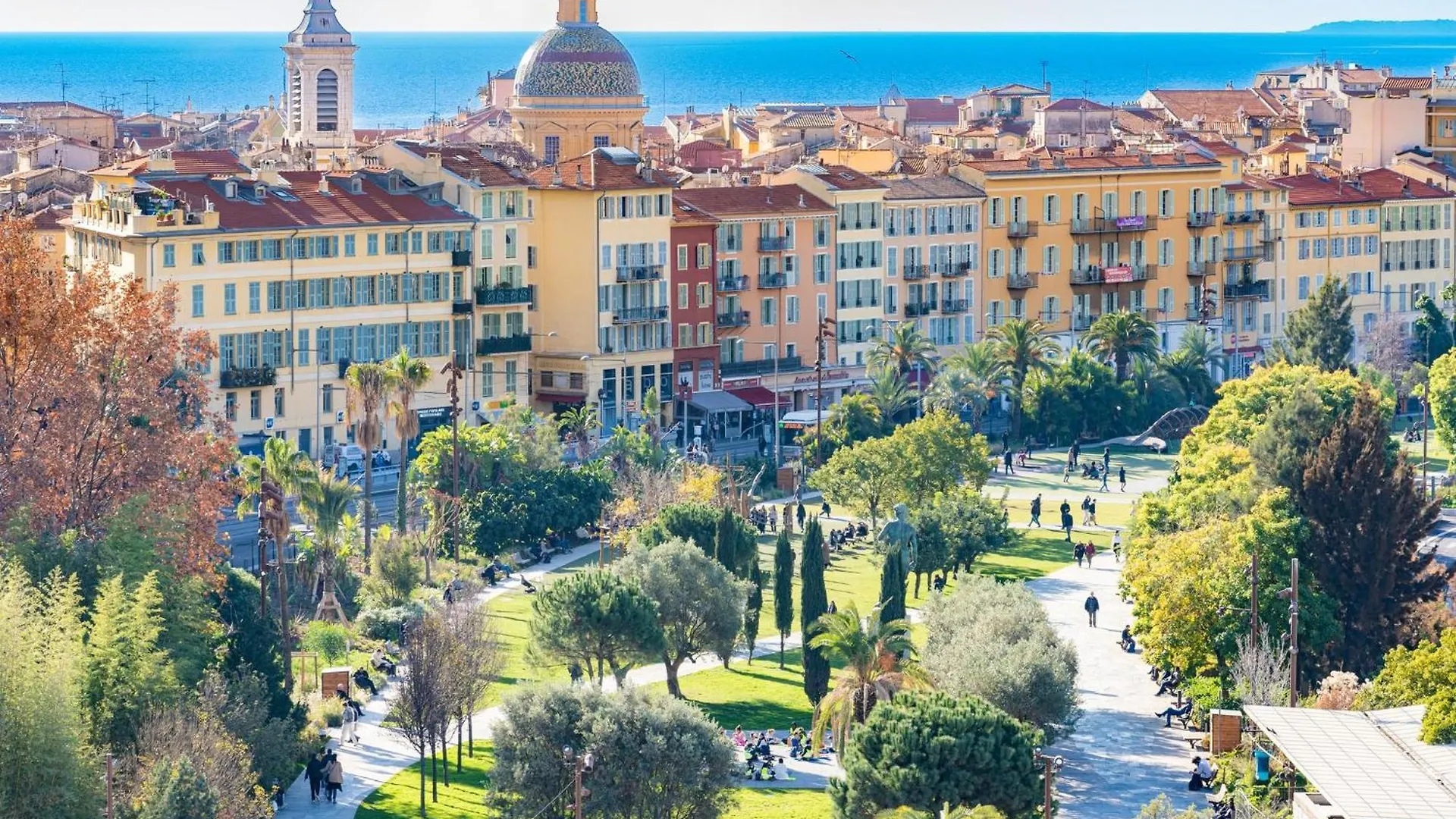 Le Jean Jaures - Refait A Neuf, Lumineux, Long Balcon, Jolie Vue, Wifi, Coeur Vieux-Nice Apartment